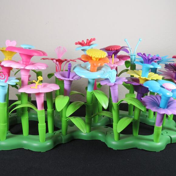 Children's Buildable Flower Toy Set - Educational STEM Garden Playset 133 PC - Picture 10 of 15